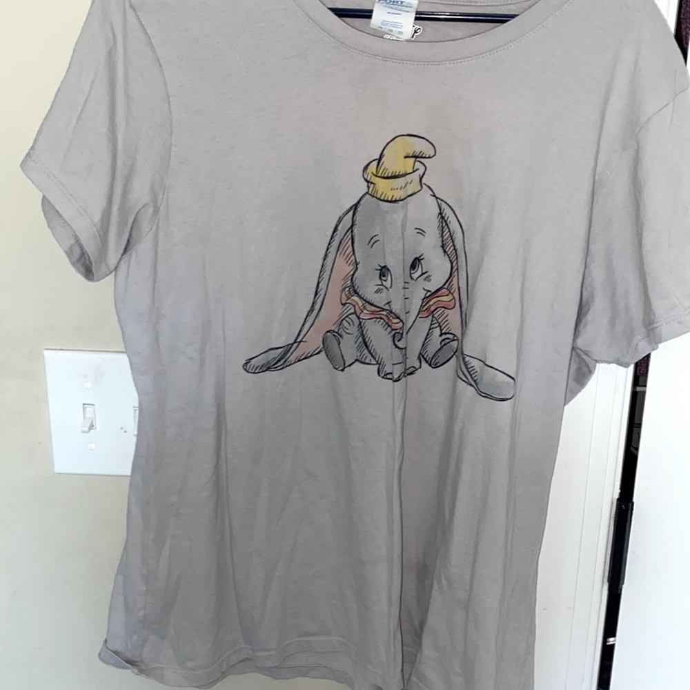Port company Fan Favorite Grey Women T-Shirt short sleeve.